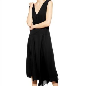 Black Topshop midi dress, Sz 6, NWT